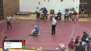 160 lbs Semifinal - Jevin Guldin, Exeter vs Mason Zona, Muhlenberg
