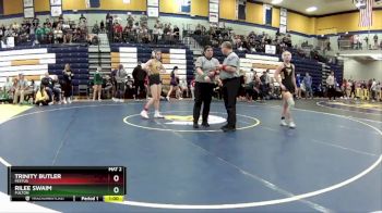 130 lbs. Cons. Round 4 - Trinity Butler, Festus vs Rilee Swaim, Fulton