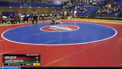 120 lbs Placement Matches (8 Team) - Jake Gatlin, Dade County vs Cooper Moreland, Fannin County HS