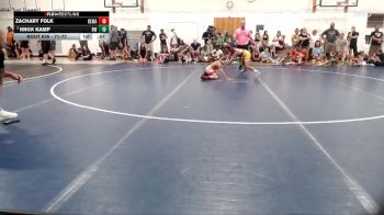 71-77 lbs Champ. Round 1 - Knox Kamp, Roxana WC vs Zachary Folk, Oregon Hawks Junior High