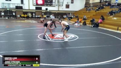 174 lbs Round 3 (6 Team) - Griffin Luke, Upper Iowa vs Jared Stricker, Wisconsin-Eau Claire