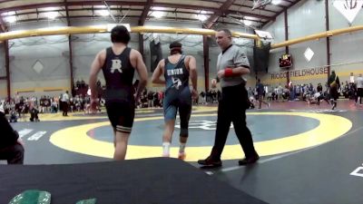 144 lbs Champ. Round 2 - Jordyn Raney, Union County vs Diesel Pedersen, Broken Arrow