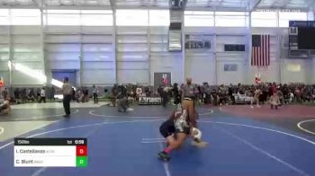 152 lbs Consi Of 16 #1 - Isaiah Castellanos, Wcw vs Connor Blunt, Meeker