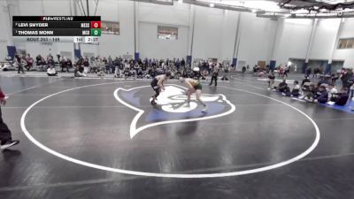 149 lbs 1st Place Match - Thomas Monn, McDaniel vs Levi Snyder, Messiah