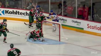 Halifax's Owen Bresson Flashes The Leather For Old-School Glove Save