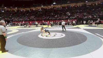 126 lbs Quarters - Lincoln Rohr, Mass. Perry vs Josh Zimmer, Teays Valley