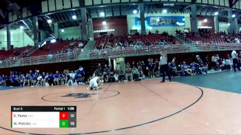 145 lbs Round 2 (8 Team) - Will Potratz, Lincoln East vs Sammy Perez, Garden City