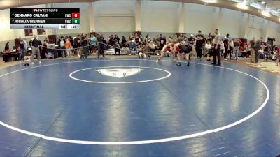 88 lbs Semifinal - Joshua Werner, Nova WC vs Gennaro Calvani, Cavalier Wrestling Club