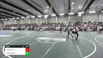150 lbs Quarterfinal - Jackson Roorda, Grindhouse Wrestling Club vs Jackson Dinsmore, Norwood