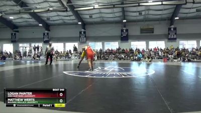 285 lbs 3rd Place Match - Logan Painter, Ohio Northern University vs Matthew Werts, Baldwin Wallace University