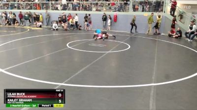 102 lbs Round 2 - Kailey Graham, Mat-Su Matmen vs Lilah Buck, Pioneer Grappling Academy