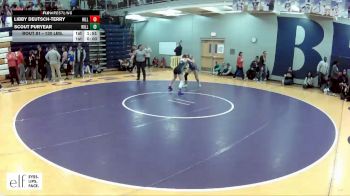 130 lbs. Champ. Round 1 - Scout Puryear, Willard vs Libby Deutsch-Terry, Hillsboro