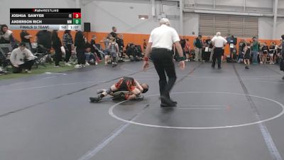 60 lbs Finals (2 Team) - Joshua Sawyer, Firebird Elite vs Anderson Rich, Meridian Maniacs
