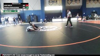 149 lbs Cons. Semi - Adonis Iparraguirre, Marymount vs Luke Wells, Noke Wrestling RTC