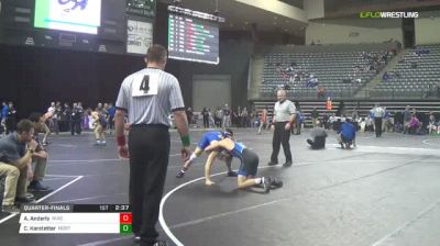 141 lbs Quarterfinal - Austin Anderly, NIACC vs Cody Karstetter, Northeast Oklahoma