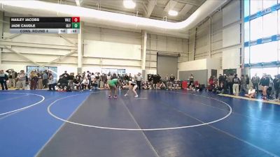 155 lbs Cons. Round 4 - Jade Caudle, Olympus vs Hailey Jacobs, Vale