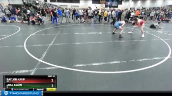 160 lbs Champ. Round 2 - Baylor Kaup, NE vs Luke Swan, IL