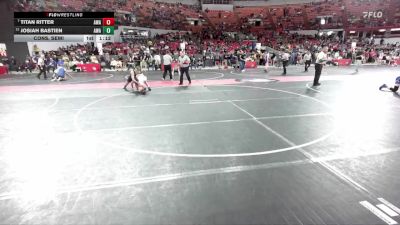 140 lbs Cons. Semi - Titan Ritter, Askren Wrestling Academy vs Josiah Bastien, Askren Wrestling Acadamy