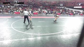 160 lbs Cons. Semi - Maximo Xolo, Sarbacker Wrestling Academy vs Lachlan Daffinson, GET Blue Demons