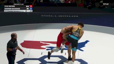 97 kg Champ. Round 3 - Kyle Snyder, NLWC/TMWC vs Stephen Buchanan, Hawkeye WC/ TMWC