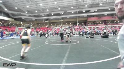 55 lbs Quarterfinal - Jaxson Patterson, Hays vs Jaxson May, CK Young Lions