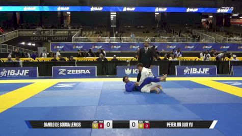 Peter Jin Guo Yu vs Danilo De Sousa Lemos 2026 Pan Jiu Jitsu IBJJF Championship