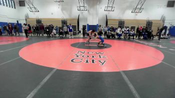 108 lbs Consolation - Karem Saleh, Riverdale Kingsbridge Academy-PSAL vs Gideon Kaye, Brooklyn Technical-PSAL