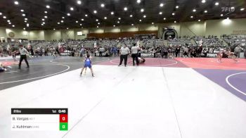 81 lbs Consi Of 8 #2 - Braxton Vargas, No Team vs Jordan Kuhlman, Carson Bulldogs