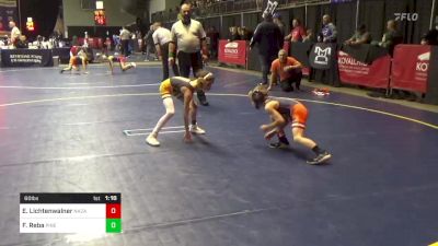 60 lbs Consy 6 - Evan Lichtenwalner, Nazareth vs Franco Reba, Pine-Richland