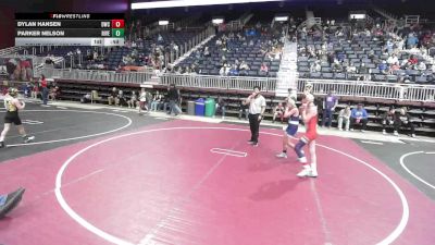 106 lbs 3rd Place - Dylan Hansen, Dwc vs Parker Nelson, Riverton USAW