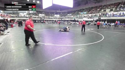 285 lbs Jared Bohringer, Weyauwega-Fremont vs Tyson Martin, Aquinas