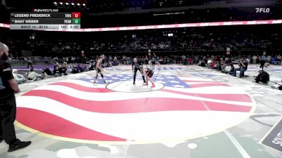 Champ. Round 1 - Legend Frederick, Tri-Valley vs Shay Weber, Philip/Kadoka Area/Wall