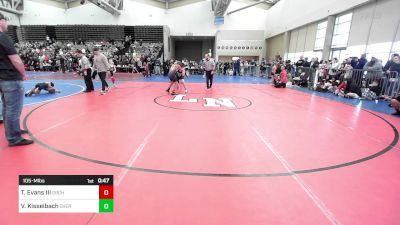 105-M lbs Final - Tyrone Evans III, Orchard South WC vs Vincent Kisselbach, Overtime