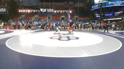 105 lbs Cons. Sub-rd Of 32 - Valeria Miranada, CA vs Giulia Zayas, OH