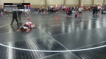 110 lbs Consolation - Gabriela Kerber, ATT / Mocco Wrestling vs Christina Nguyen, A1A Melbourne Wrestling
