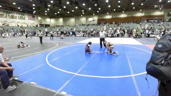 100 lbs 2nd Place - Victoria Bejaran, Crusader Wrestling vs Alijah Valerio, Caldwell WC