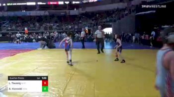 52 lbs Quarterfinal - Luke Taussig, Slyfox Wrestling Academy vs Asa Honnold, Iowa Elite