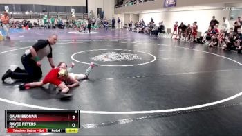 65 lbs Finals (8 Team) - Rayce Peters, LSH vs Gavin Bednar, Pierz