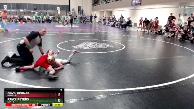 65 lbs Finals (8 Team) - Rayce Peters, LSH vs Gavin Bednar, Pierz