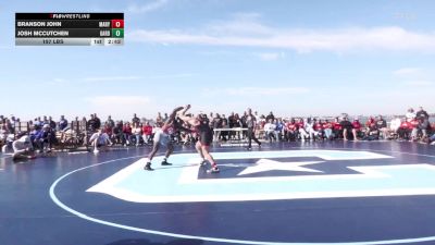 197 lbs Rr Rnd 1 - Branson John, Maryland vs Josh McCutchen, Gardner-Webb