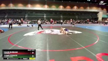 126 lbs Champ. Round 3 - Tyden Schultz, Spanish Springs vs Caleb Burbank, University