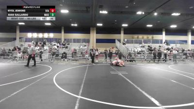 165 lbs Consi Of 16 #2 - Nyol Jenkins, Titan Mercury WC vs Juan Gallardo, Wasco Yourh Wrestling