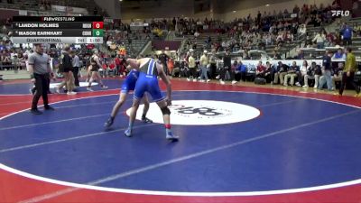 6A 138 lbs Quarterfinal - Landon Holmes, Rogers High School vs Mason Earnhart, CONWAY HIGH SCHOOL