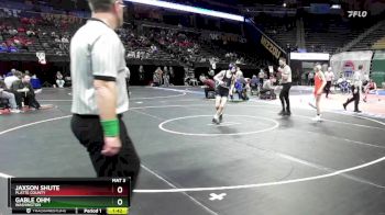 106 Class 3 lbs Quarterfinal - Jaxson Shute, Platte County vs Gable Ohm, Washington