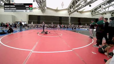 85 lbs Rr Rnd 4 - Brody Vezza, Williamstown K3 vs Julian Caruso, Clearview K3