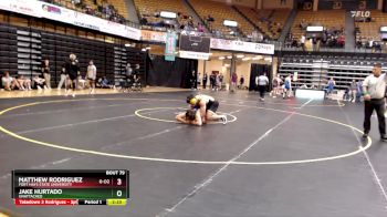 184 lbs Champ. Round 1 - Matthew Rodriguez, Fort Hays State University vs Jake Hurtado, Unattached