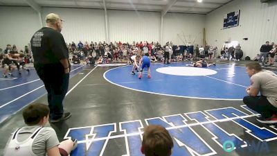 110 lbs Quarterfinal - Francis Lane Pippin, Wagoner Takedown Club vs Jeron Nelson, Warrior Wrestling Club