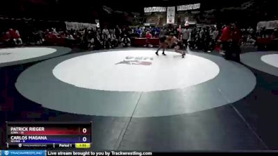 165 lbs Round 3 (8 Team) - Patrick Rieger, SJWA vs Carlos Magana, SCVWA