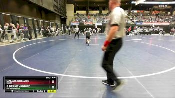 149 lbs Cons. Round 4 - 8 Drake Vannoy, Oklahoma City vs Dallas Koelzer, Baker