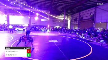 54 lbs Round Of 16 - Annalise Patterson, Steel City Reloaded WC vs Bo Hurford, Juggernaut WC